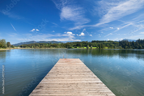 Dekoracja na wymiar  bawarskie-jezioro-gorskie