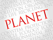 © dizain - Planet word cloud, environmental concept