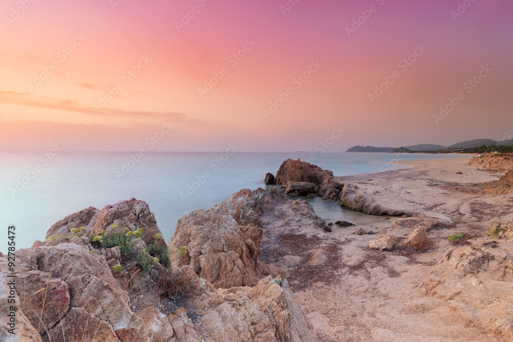 Photo Art Print Spiaggia Costa Rei Europosters