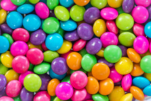 Colorful Chocolate Candy Great For Backgrounds