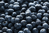 Fototapeta Mapy - Blueberries background, close up, tasty and sweet