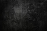Fototapeta  - Textured black grunge background