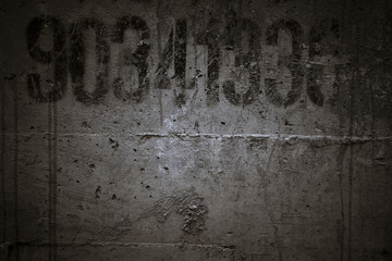 Wall Mural - Textured grunge concrete background