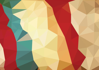 Consisting abstract background consisting of triangles vector il