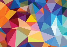 Vector Geometric Background. Can Be Pattern