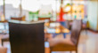 © coffmancmu - Coffee shop blur background with bokeh image