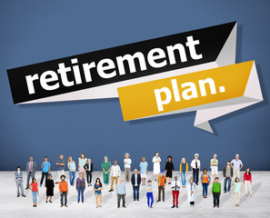 Wall Mural - Retirement Plan Retirement Planning Pension Concept