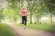 © WavebreakMediaMicro - Sporty woman running in park