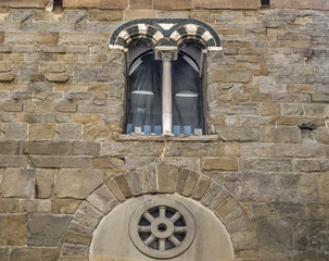 Wall Mural - detail of Santo Stefano church