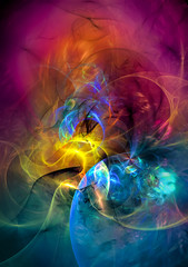 Wall Mural - modern abstract background design with space for your text.