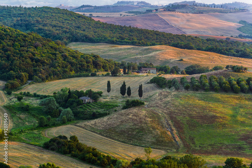 Naklejka na szybę Beautiful and unknown landscape in Italy
