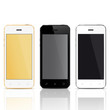 © fad82 - Realistic vector smart phones isolated on white background