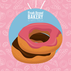 Poster - always fresh bakery products