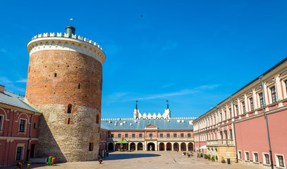 Sticker - View of the Lublin Royal Castle in Poland