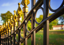 Decorative Cast Iron Fence