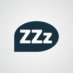 Flat Sleep icon