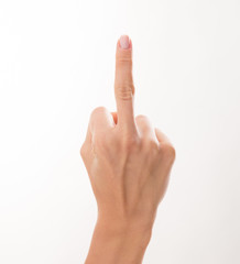 Middle finger