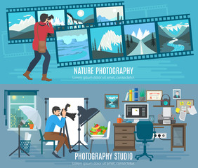 Photographer Banner Set