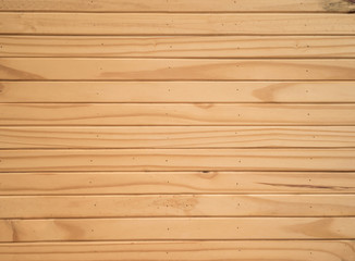 Wall Mural - Big Brown wood plank wall texture background