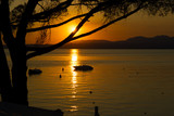 Fototapeta Londyn - Lago di Garda, Sonnenuntergang