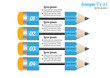 © Crystal-K - Pencil Infographic Design Template for