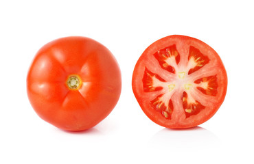 Sticker - Fresh red tomatoes isolated on white