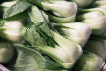 Wall Mural - Bok Choy at the `market