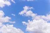 Fototapeta Na sufit - Blue sky with clouds