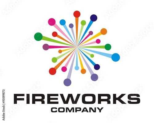 Firework Logo Design Buy This Stock Vector And Explore Similar