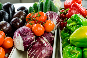 Wall Mural - Washed Vegetables