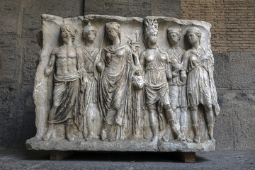 Wall Mural - Ancient Roman sarcophagus