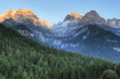 Dolomites Mountain Sunset