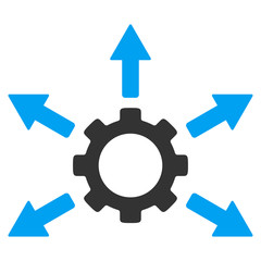 Gear Distribution Icon