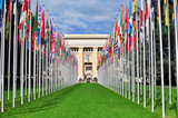 Fototapeta Na drzwi - United Nation building, Geneva