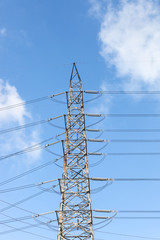 High voltage post or High voltage tower