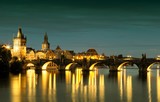 Fototapeta Londyn - Historic Charles Bridge in Prague, Czech Republic