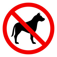 No Dog Sign 001