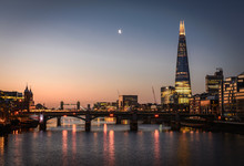 The Shard and River Thames, London