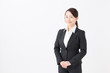 © taka - portrait of asian businesswoman isolated on white background