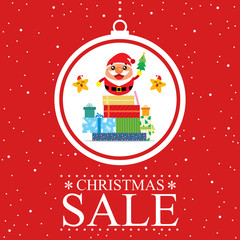 Wall Mural - Christmas Promo Santa Claus