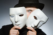 © Elnur - Woman with mask in funny concept