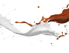 Milk And Chocolate Splash