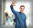 © asierromero - happy young-man greeting