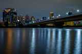 Fototapeta  - 大阪の夜景 淀川から見た梅田