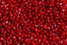 Fresh Pomegranate Seeds For Food Background