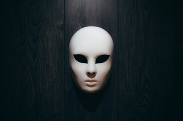 mask on the wall