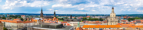 Fototapeta do kuchni Panoramic view of Dresden