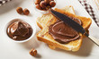 © bit24 - Toast with chocolate spread for a sweet breakfast