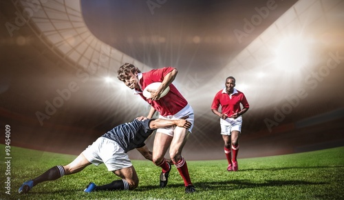 Plakaty Rugby  zlozony-obraz-stadionu-rugby