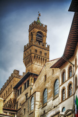 Palazzo Vecchio tower in hdr